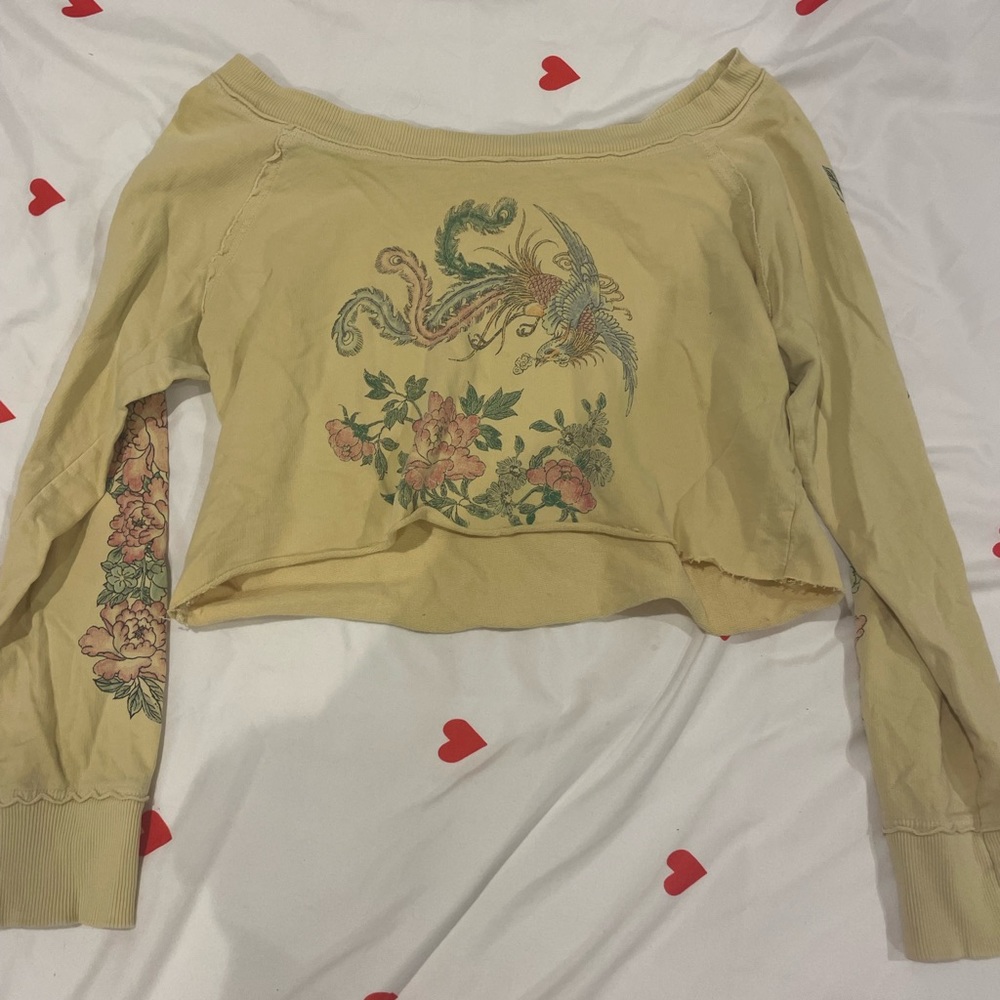 vintage off the shoulder top